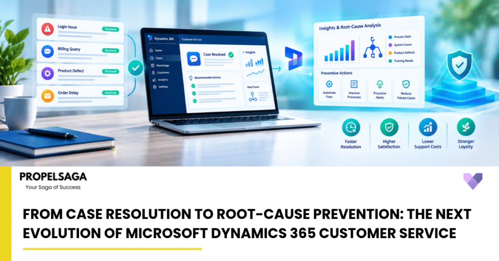 From Case Resolution to Root Cause Prevention: The Next Evolution of Microsoft Dynamics 365 Customer Service