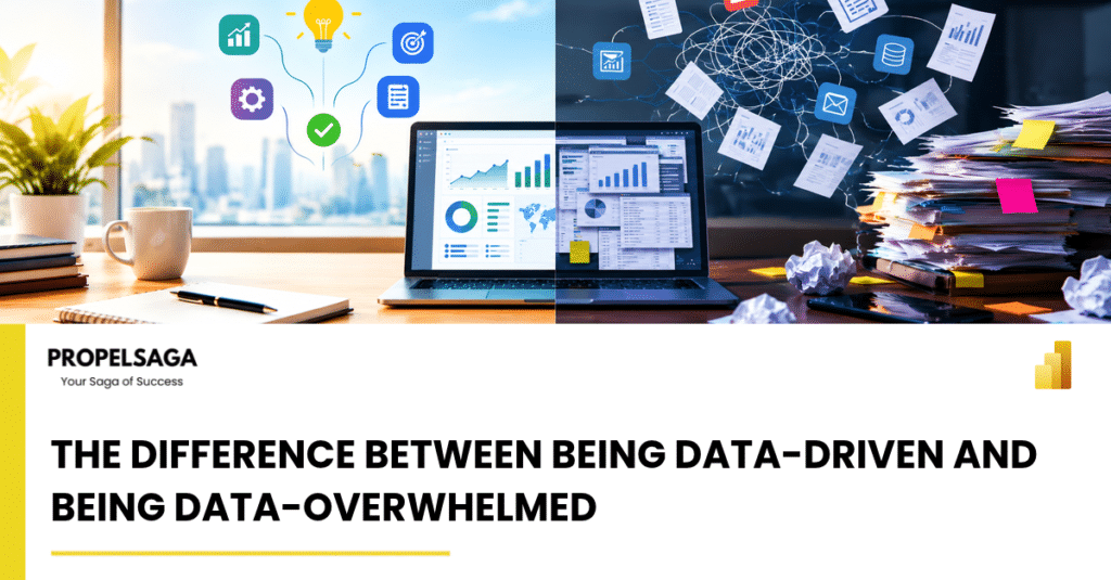 The Difference Between Being Data-Driven and Being Data-Overwhelmed